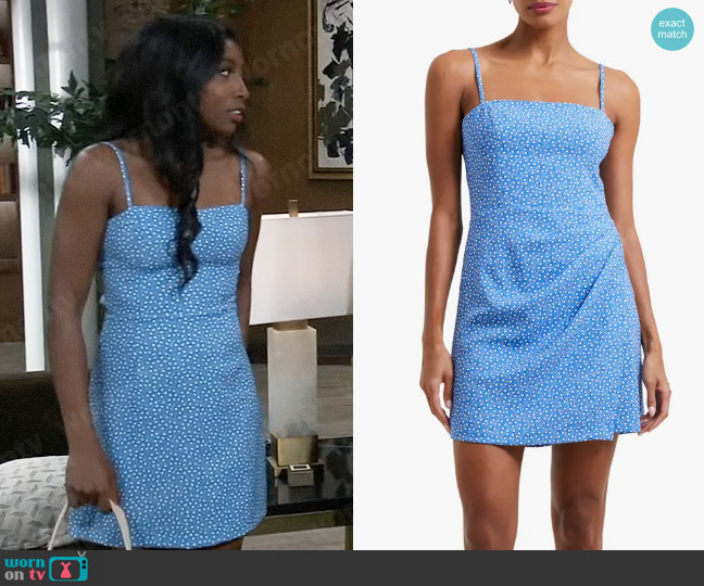 French Connection Elao Dress worn by Trina Robinson (Tabyana Ali) on General Hospital