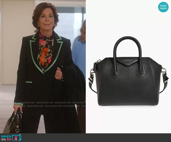 Givenchy Small Antigona Leather Satchel worn by Margaret Wright (Marcia Gay Harden) on So Help Me Todd