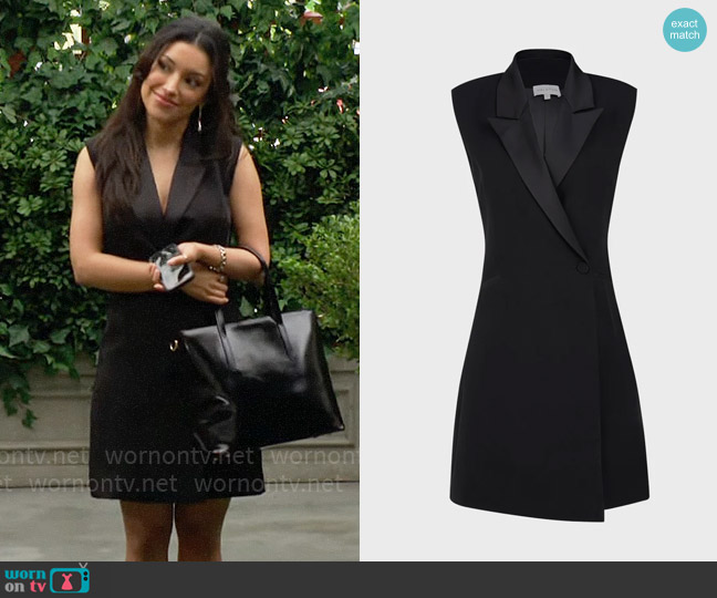 Halston Rianne Dress worn by Audra Charles (Zuleyka Silver) on The Young and the Restless