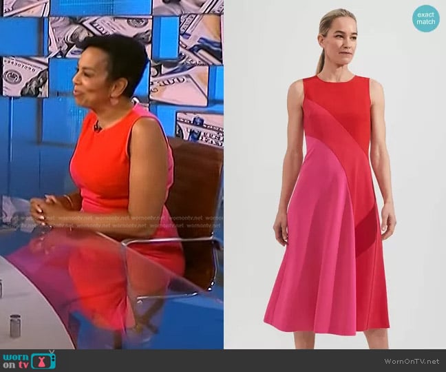 Hobbs London Marla Dress worn by Sharon Epperson on NBC News Daily