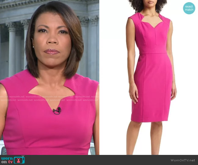 WornOnTV: Nikole Killion’s pink dress on CBS Evening News | Clothes and ...