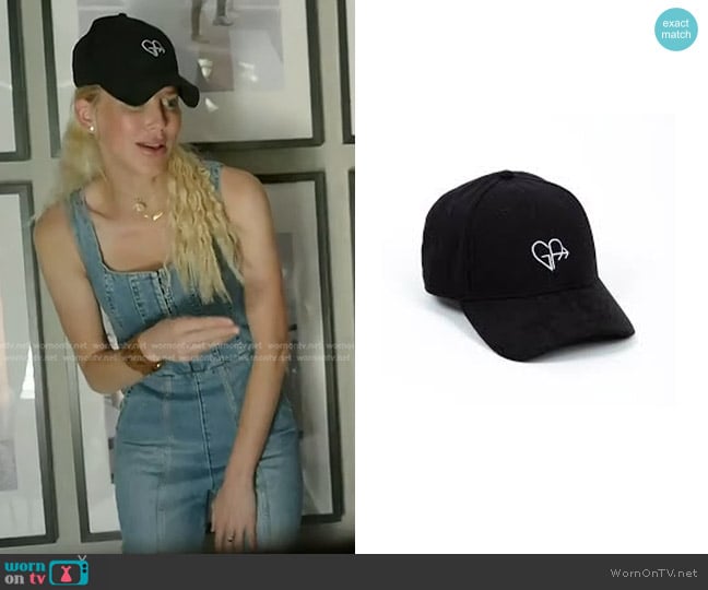 Galey Alix Design Logo Hat in Black worn by Galey Alix on Today