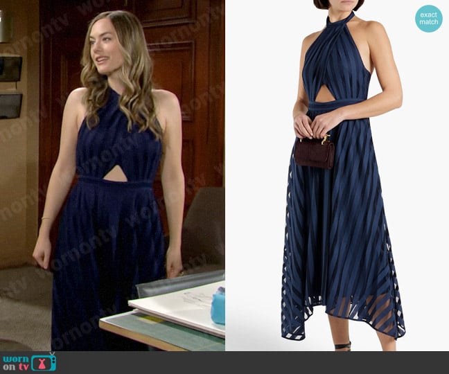 Amur Leonie Dress worn by Hope Logan (Annika Noelle) on The Bold and the Beautiful