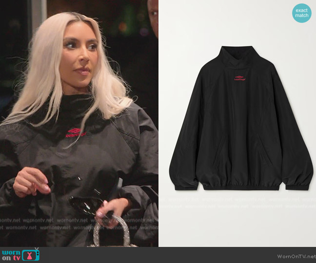 WornOnTV: Kim's black Balenciaga on Kardashians | | Clothes and Wardrobe from TV