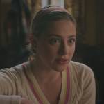 Betty’s varsity stripe sweater on Riverdale