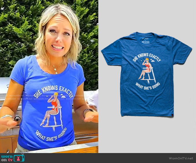 T-Shirt worn by Dylan Dreyer on Today