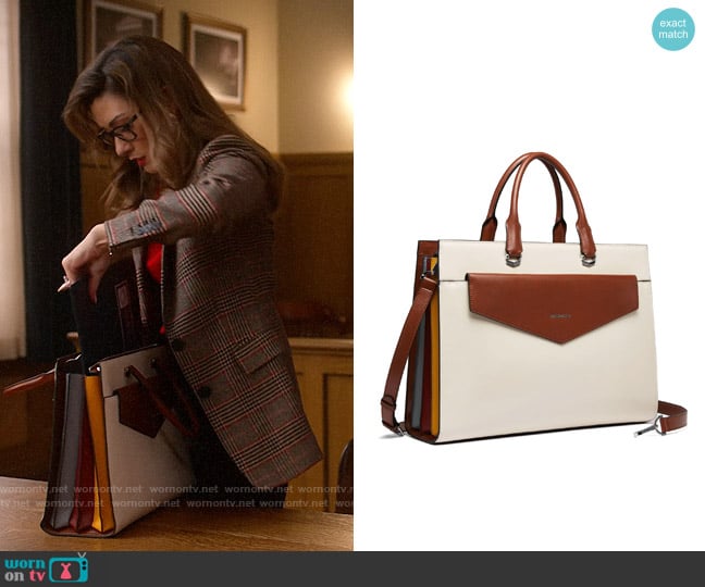 Bostanten Mizuki Briefcase worn by Susan (Inga Schlingmann) on So Help Me Todd