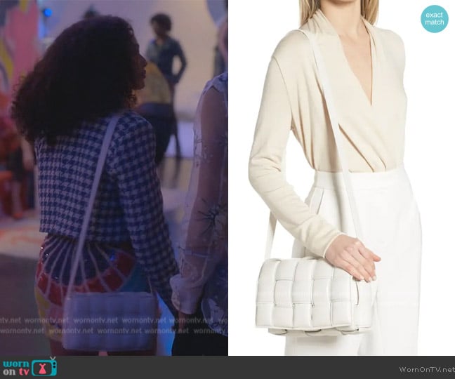 Bottega Veneta Padded Cassette Bag worn by Kiela (Daniella Perkins) on Grown-ish