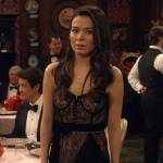 Carly’s black lace corset dress on iCarly