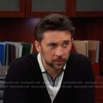 Chad's white polo shirt on Days of our Lives