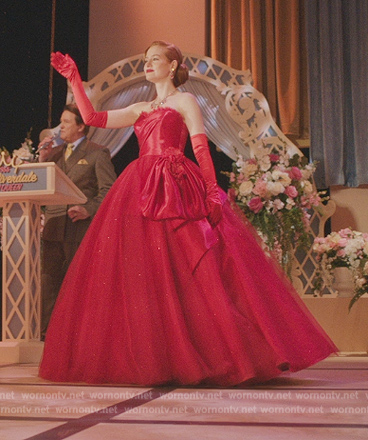 Cheryl's red gown on Riverdale