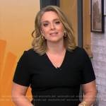 Christina Ruffini’s black zipper dress on CBS Mornings