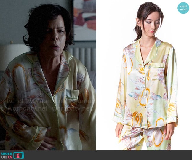 Christine Lingerie Avignon Pajamas worn by Margaret Wright (Marcia Gay Harden) on So Help Me Todd