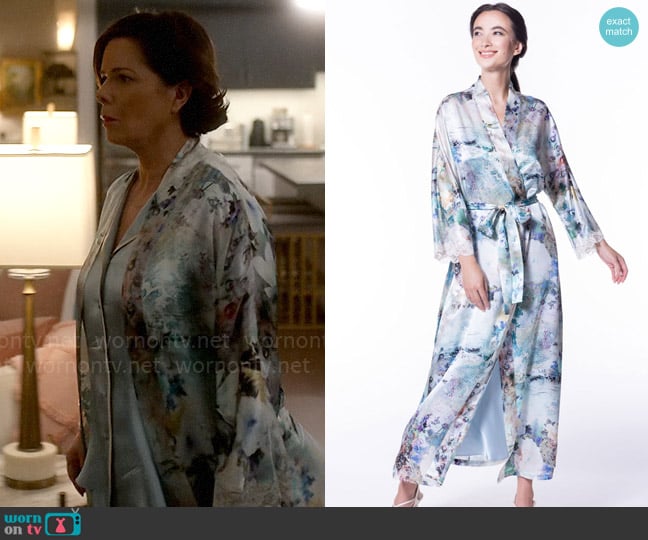 Christine Lingerie Enchanted Robe worn by Margaret Wright (Marcia Gay Harden) on So Help Me Todd