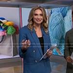 Ellison Barber’s denim suit on NBC News Daily