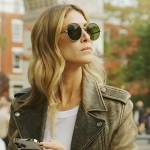 Erin’s aviator sunglasses and jacket on The Real Housewives of New York City