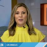 Erin McLaughlin’s yellow pleated top on Today