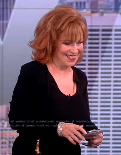 Joy’s tassel tie sweater on The View