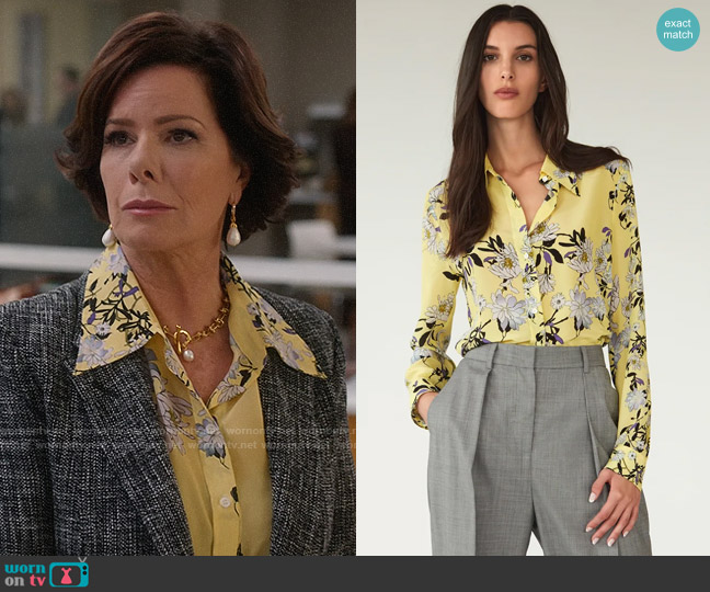 Judith & Charles Ronel Blouse worn by Margaret Wright (Marcia Gay Harden) on So Help Me Todd