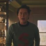 Jughead’s blue sweater on Riverdale