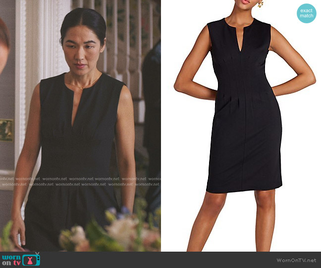 Kate Spade Seamed Ponte Dress worn by Laurel (Jackie Chung) on The Summer I Turned Pretty