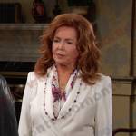 Maggie’s white blazer on Days of our Lives