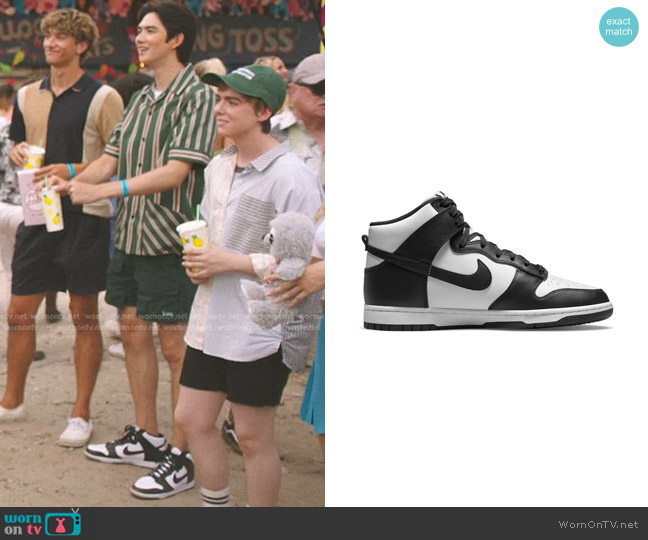 Nike Dunk Hi Retro Basketball Sneaker worn by Steven (Sean Kaufman) on The Summer I Turned Pretty