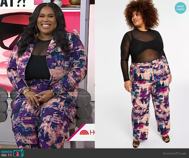 WornOnTV: Nina Parker’s tie dye jacket and pants on Today | Clothes and ...