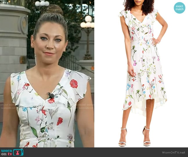 Parker Raven Dress worn by Ginger Zee on Good Morning America