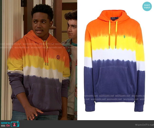 WornOnTV: Booker's tie dye sweatshirt on Ravens Home, Issac Ryan Brown