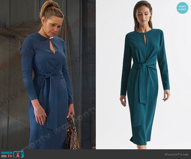 Reiss Valentina Dress worn by Nicole Walker (Arianne Zucker) on Days of our Lives