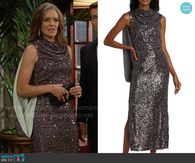 Safiyaa Anna Dress worn by Diane Jenkins (Susan Walters) on The Young and the Restless