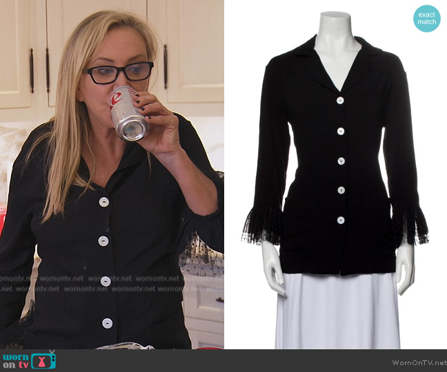 Sleeper Pajama Top worn by Shannon Beador on The Real Housewives of Orange County