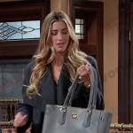 Sloan’s grey tote bag on Days of our Lives