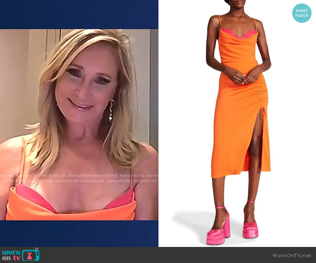 Steve Madden Mica Midi Dress worn by Sonja Morgan on E! News