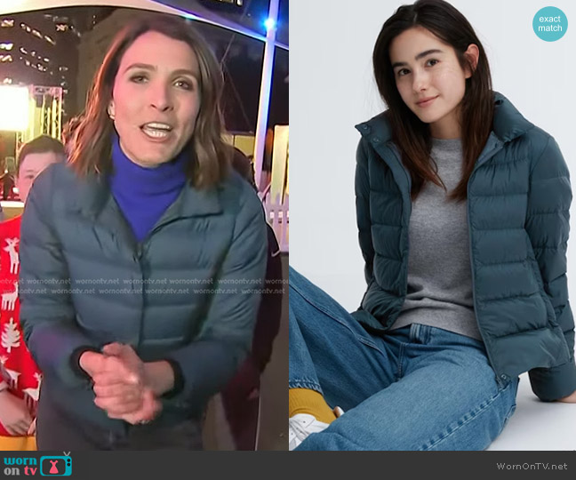 Uniqlo Ultra Light Down Jacket worn by Molly Hunter on Today