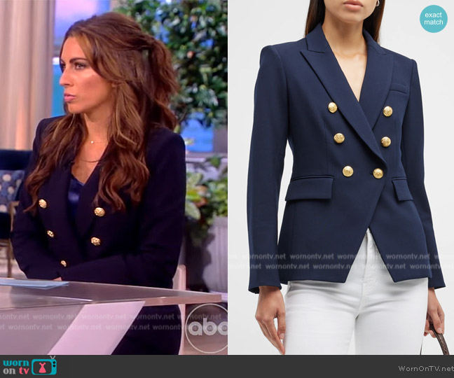 Veronica Beard Miller Dickey Jacket worn by Alyssa Farah Griffin on The View