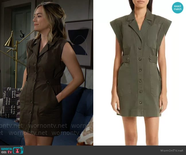 Veronica Beard Jax Dress worn by Hope Logan (Annika Noelle) on The Bold and the Beautiful