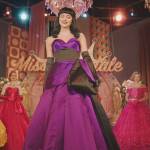 Veronica’s purple two-tone dress on Riverdale