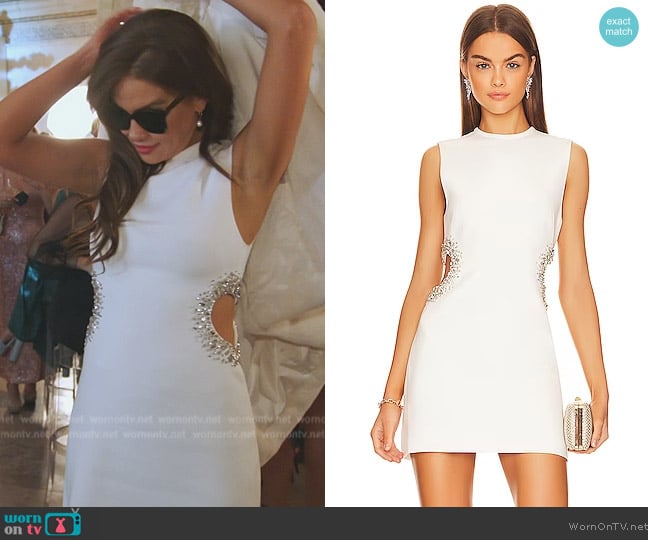 A.L.C. Skye Dress worn by Brynn Whitfield on The Real Housewives of New York City