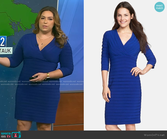 WornOnTV: Violeta Yas’s blue ribbed dress on NBC News Daily | Violeta ...