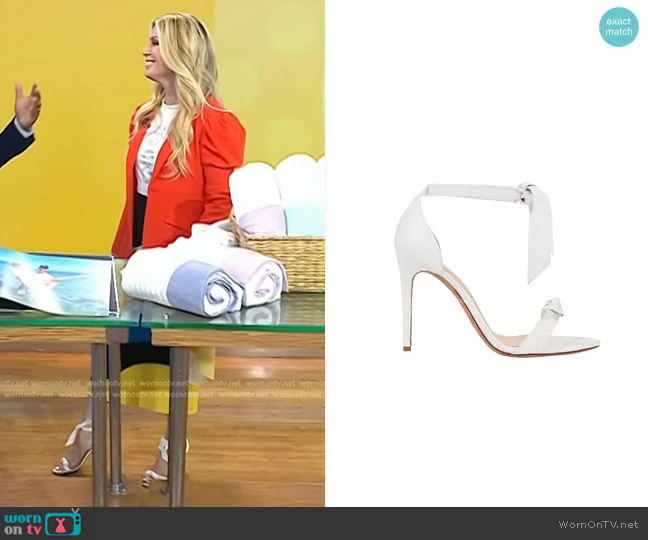 Alexandre Birman Clarita Leather Sandals worn by Jill Martin on Today