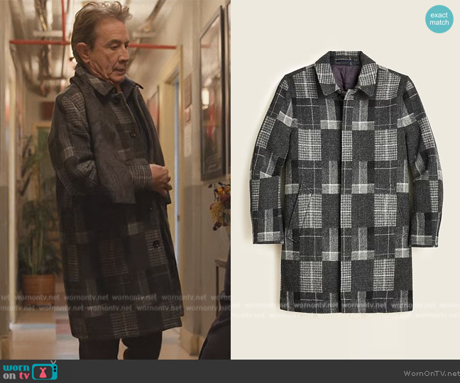 WornOnTV: Mabel's green plaid coat on Only Murders in the Building