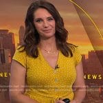 Maria’s yellow polka dot dress on Today