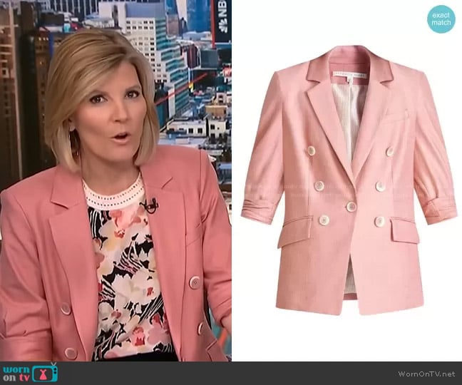 Veronica Beard Odile Dickey Jacket worn by Kate Snow on NBC News Daily