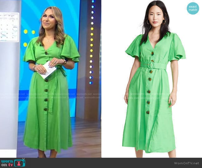 Nicholas Troy Dress worn by Lori Bergamotto on Good Morning America