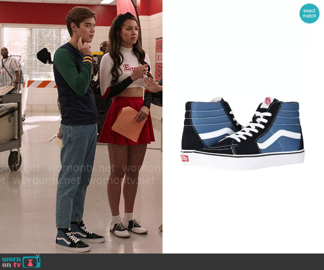 Mack’s sneakers on High School Musical The Musical The Series