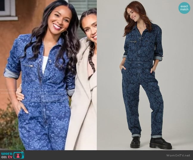 Lee  Vintage Modern Union-Alls worn by Lizzy Mathis on Good Morning America