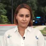 Ali Vitali’s white floral embroidered shirt on NBC News Daily