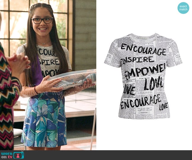 Alice + Oliva Rylyn Top worn by Emmy (Liamani Segura) on High School Musical The Musical The Series